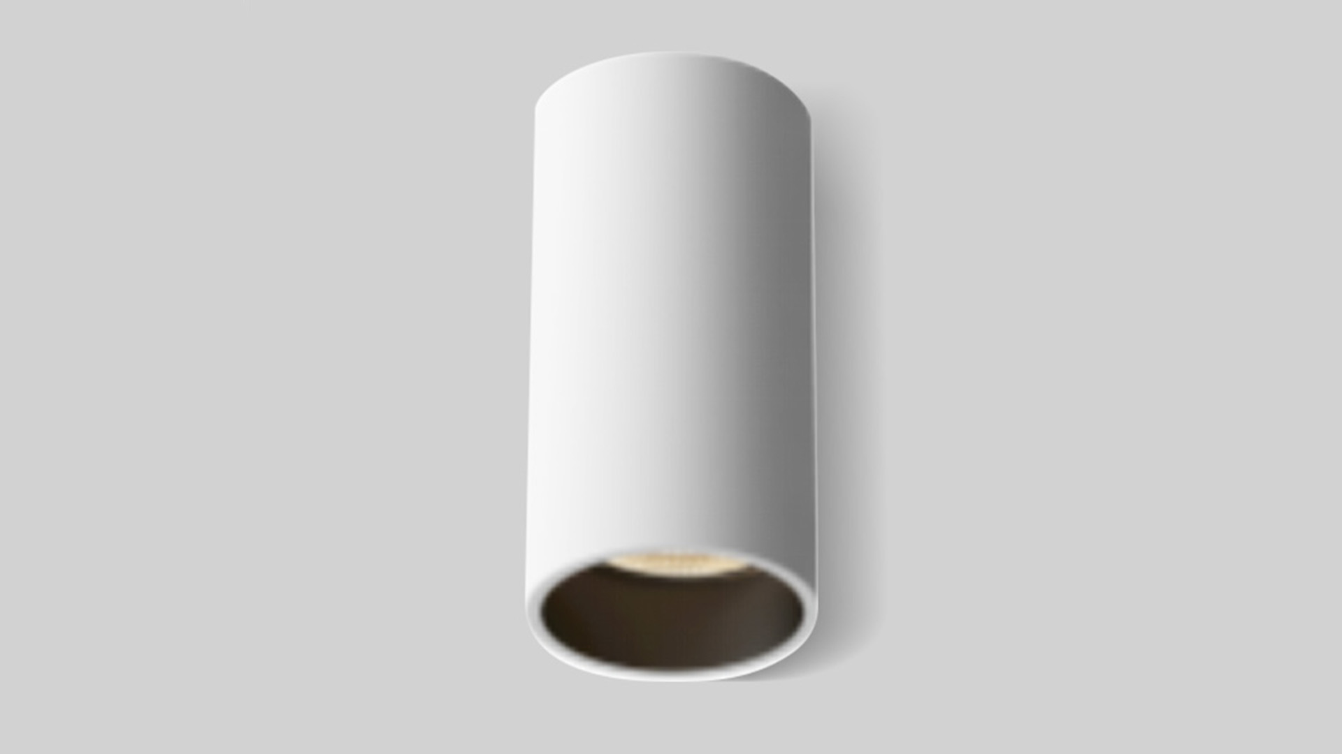 Round surface-mounted deep anti-glare model