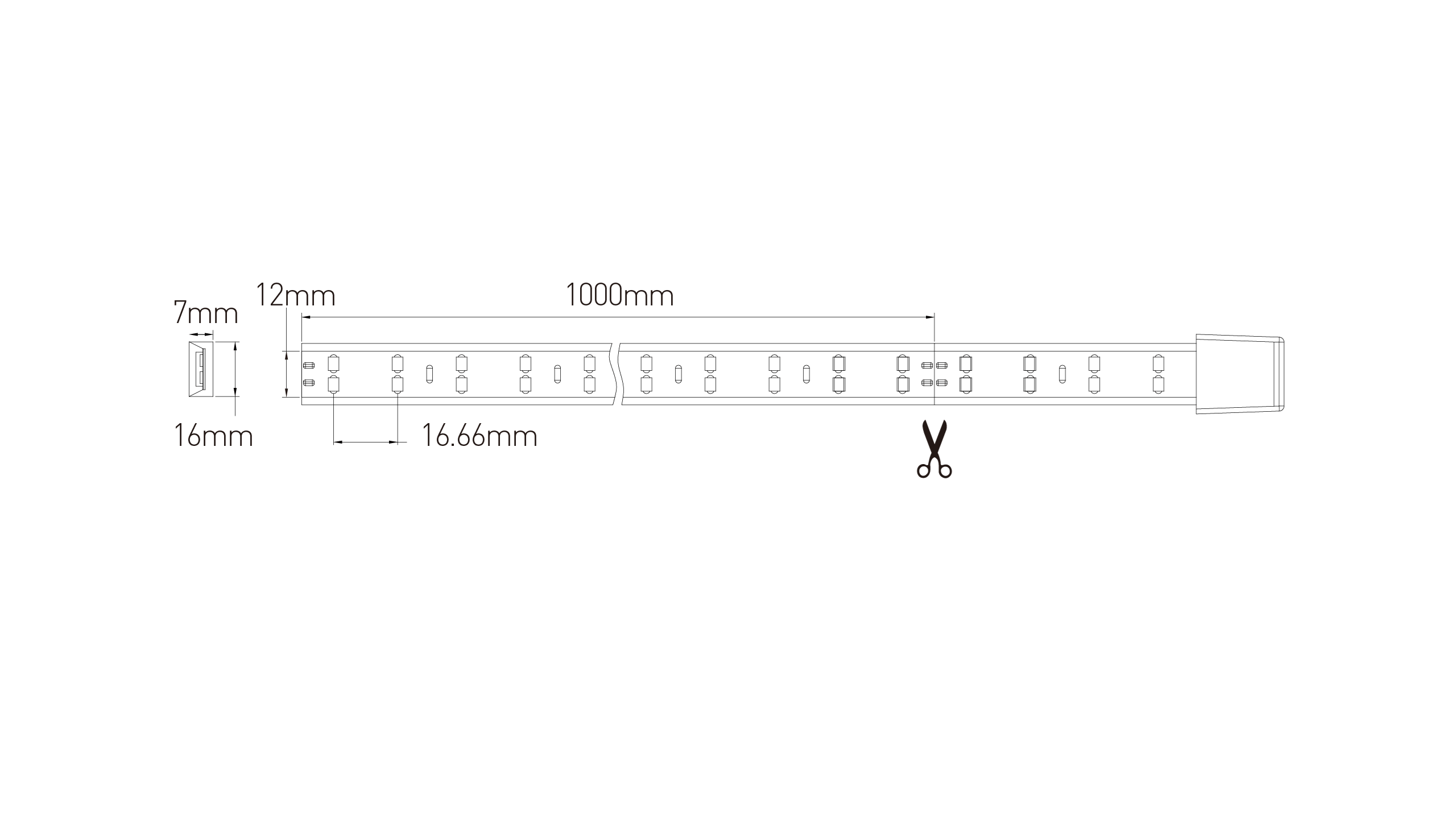Wire Free Strip JM-SMD2835-120P