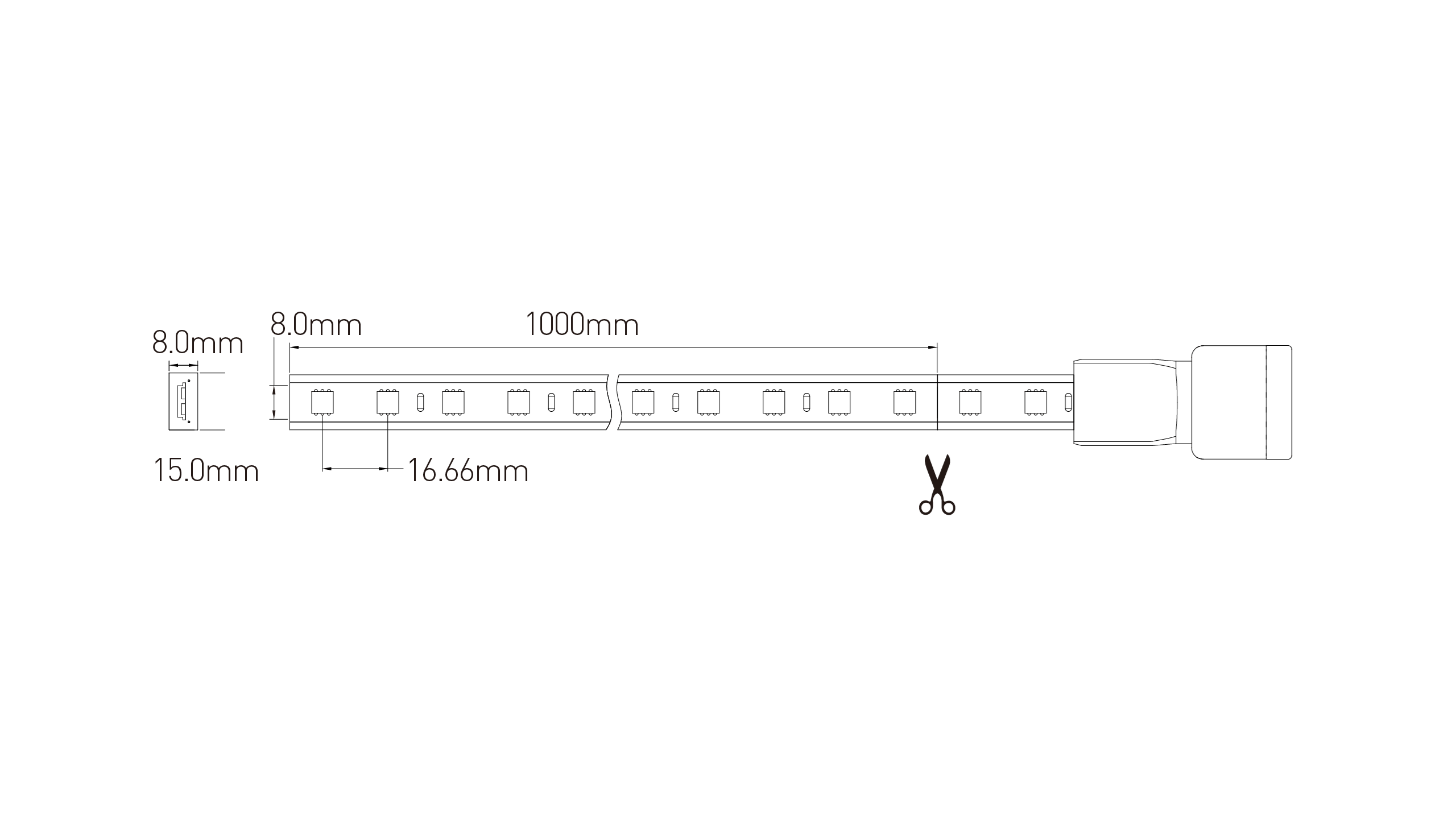 Fuse Strip FUSE-SMD5050-60P