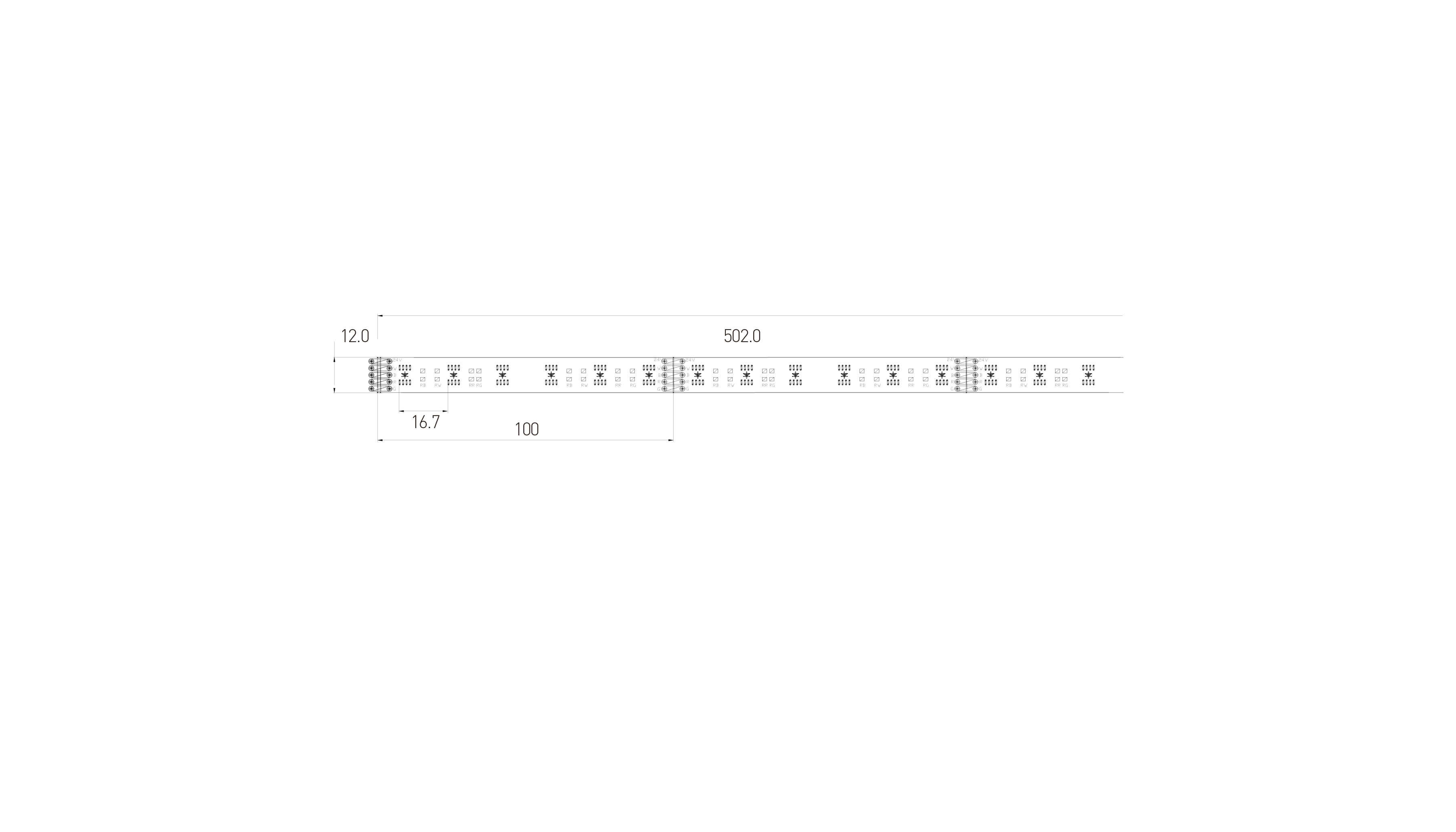 Magic Color Series LV-MC-SMD5050RGBW-60P