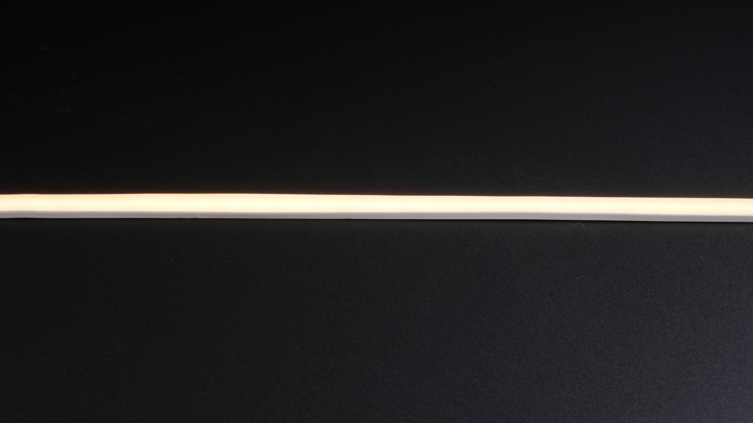 COB-480P - White Backing with Edging - Hollow Silicone Extrusion