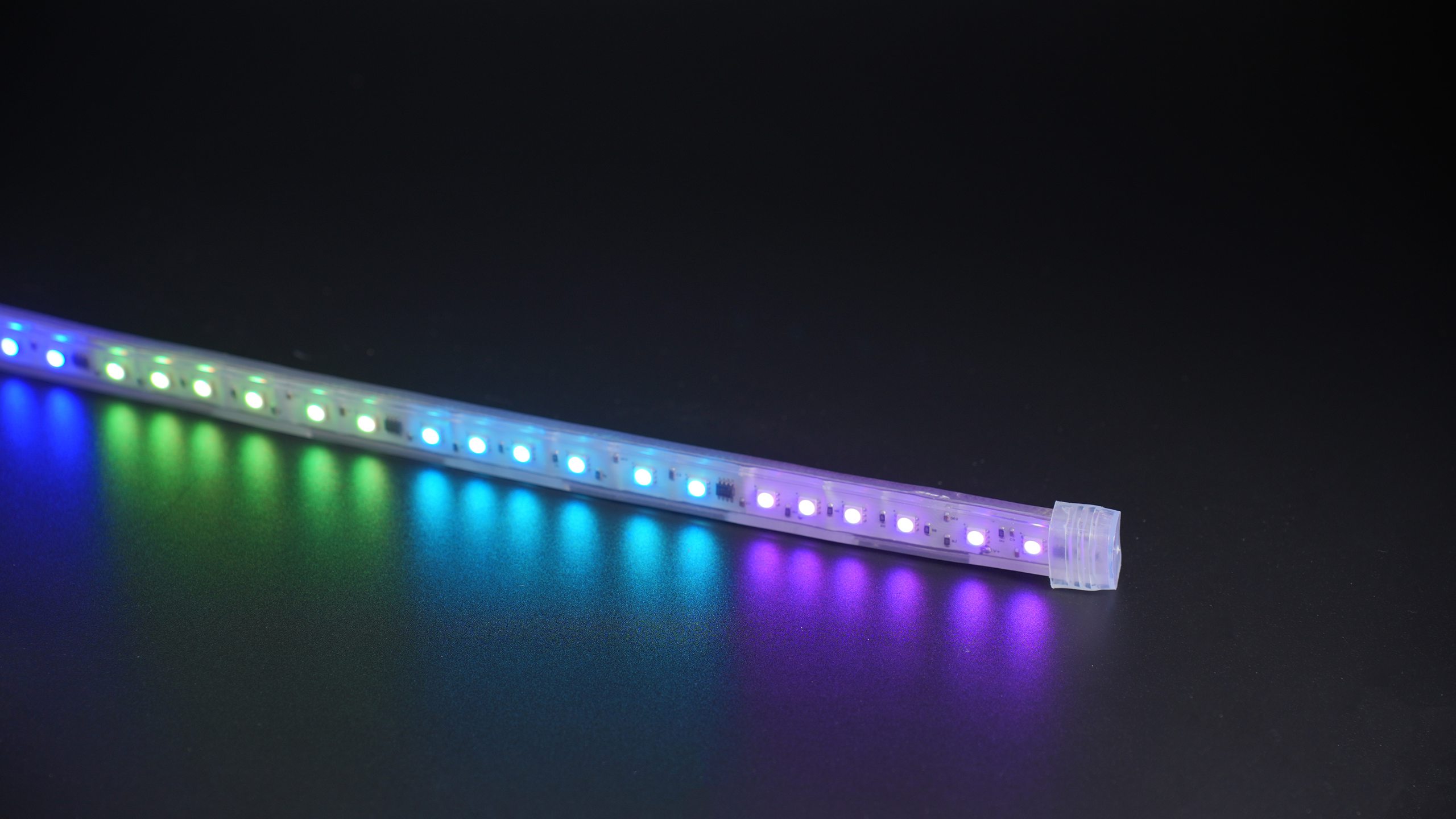 5050-60P-13.2-BB-230V-1M-18x8-Dream Color RGB-(Gel-Coated Waterproof)