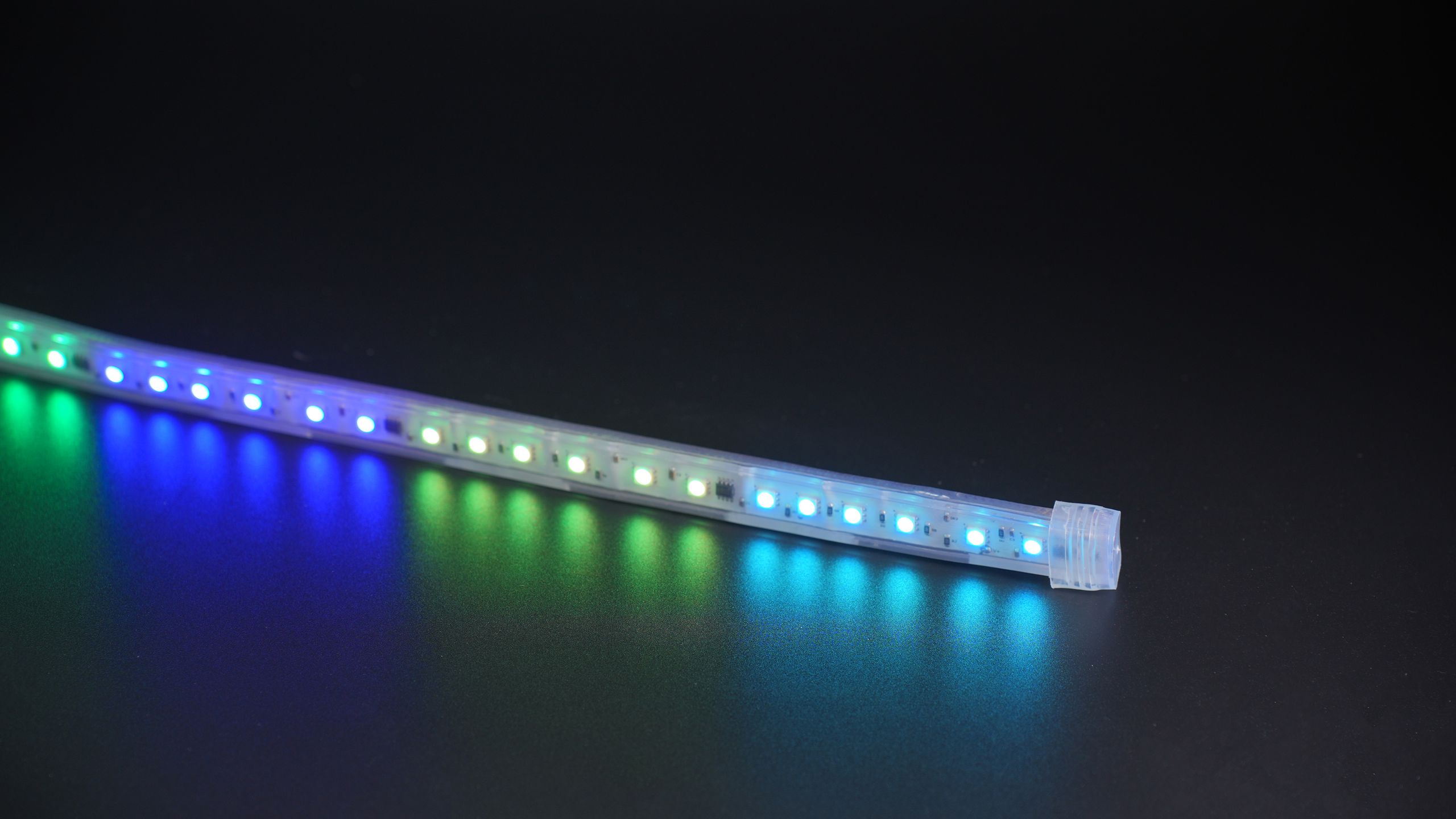 5050-60P-13.2-BB-230V-1M-18x8-Dream Color RGB-(Gel-Coated Waterproof)