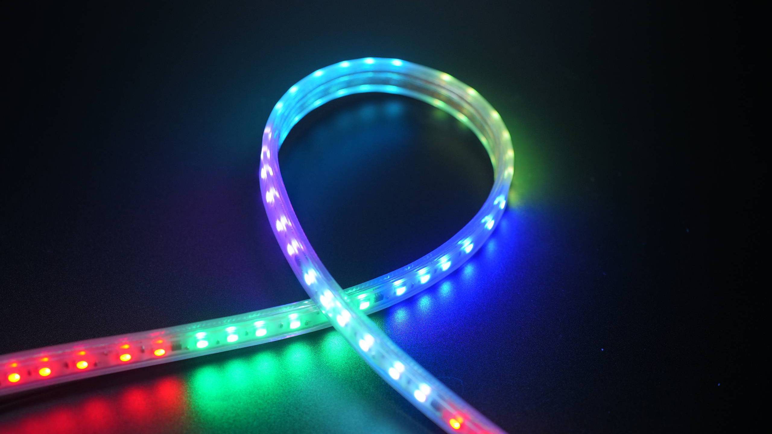 5050-60P-13.2-BB-230V-1M-18x8-Dream Color RGB-(Gel-Coated Waterproof)