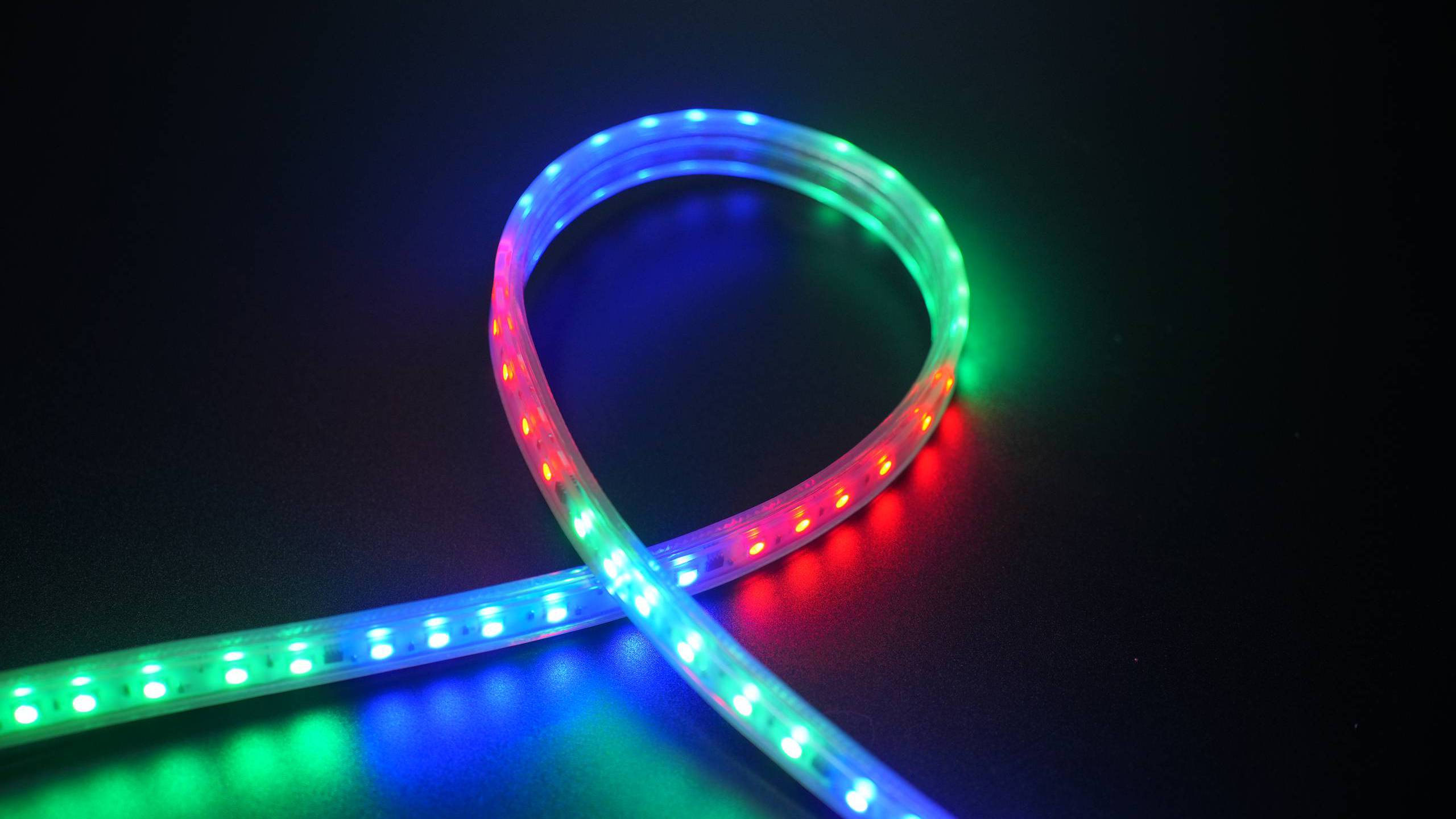 5050-60P-13.2-BB-230V-1M-18x8-Dream Color RGB-(Gel-Coated Waterproof)
