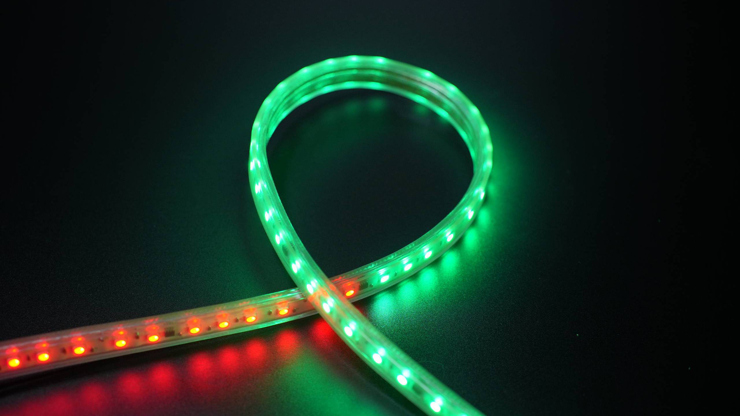 5050-60P-13.2-BB-230V-1M-18x8-Dream Color RGB-(Gel-Coated Waterproof)