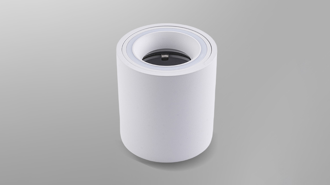 Round surface-mounted deep anti-glare model