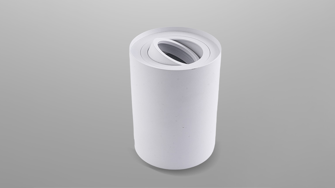 Round surface-mounted deep anti-glare model