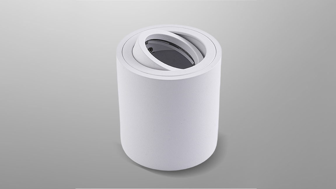 Round surface-mounted deep anti-glare model