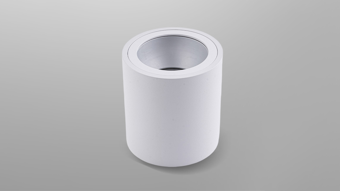 Round surface-mounted deep anti-glare model