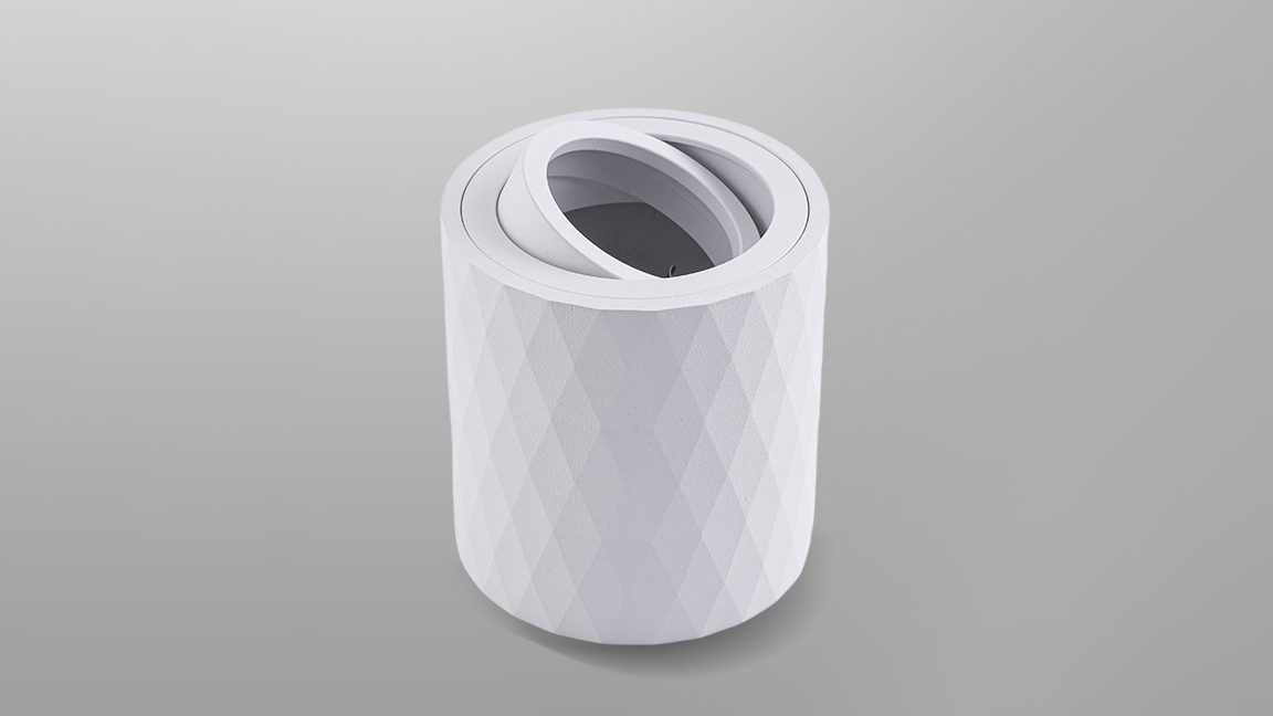 Round surface-mounted deep anti-glare model