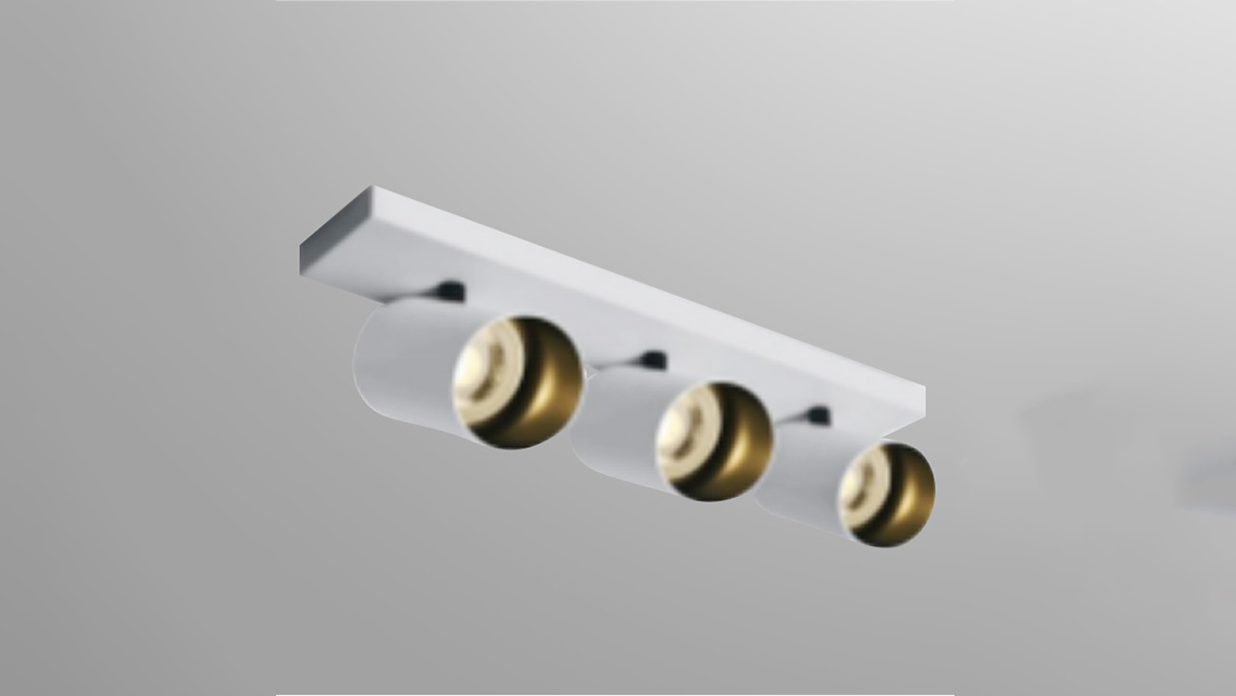 Square Surface-mounted Deep Anti-glare Style
