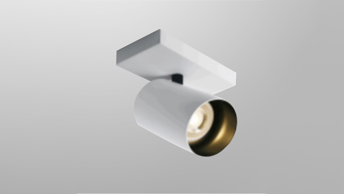 Square Surface-mounted Deep Anti-glare Style