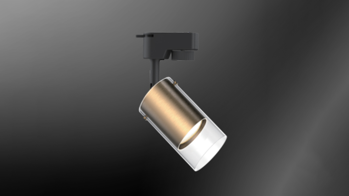Multi-head surface-mount model with gold acrylic
