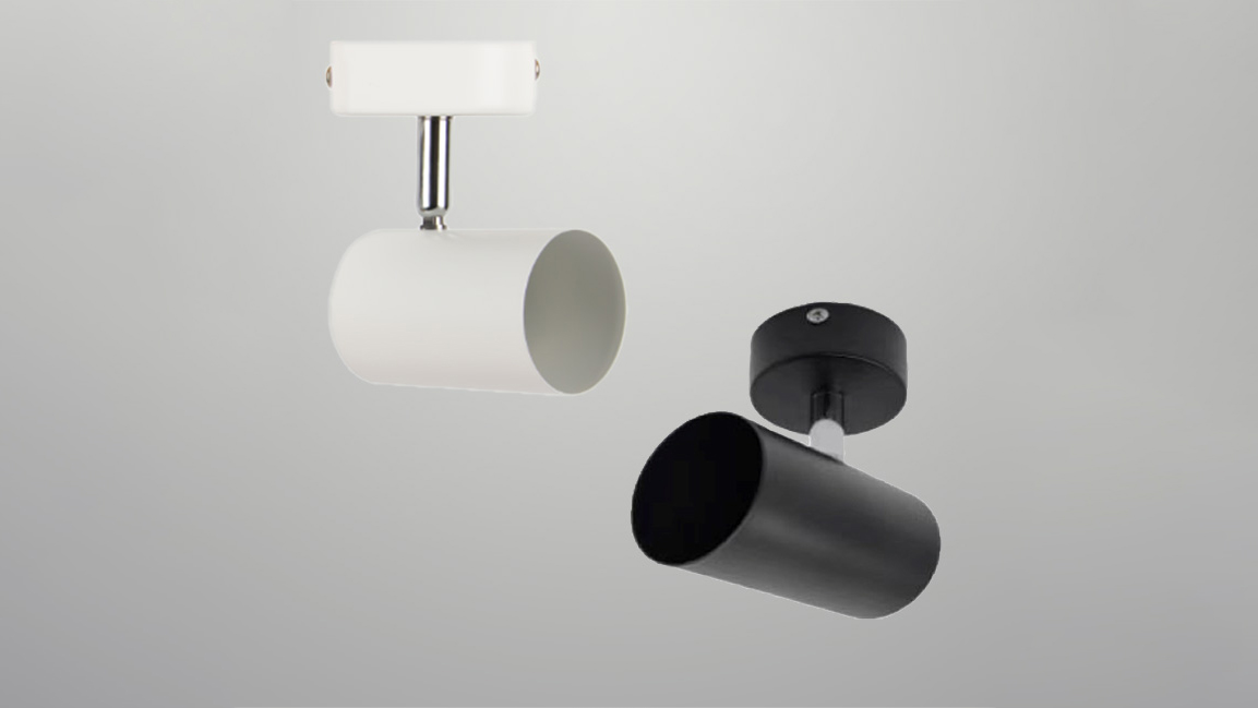 Multi-head GU10 fixture (iron cylinder housing)