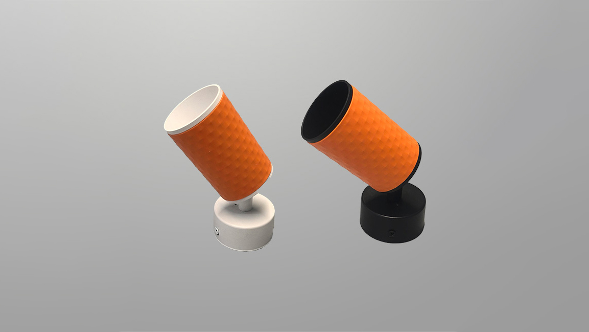 Multi-head GU10 fixture (cross-shaped silicone design)