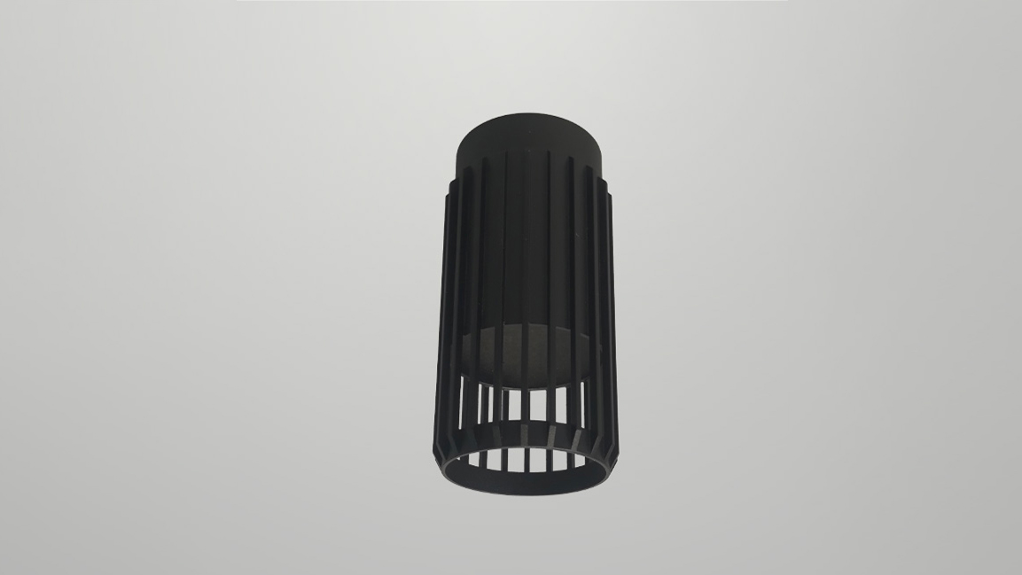 Multi-head GU10 fixture (cut-out/openwork design)