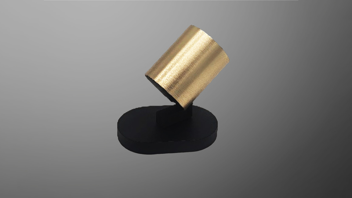 Multi-head GU10 fixture with adjustable aluminum arm